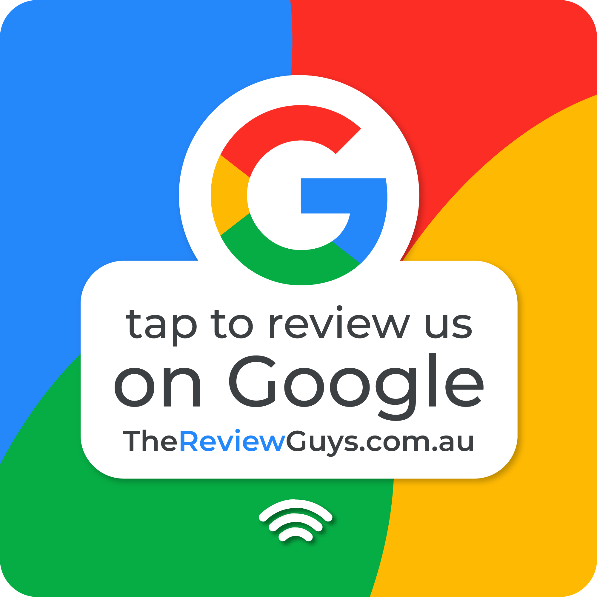Google Review NFC Plate – The Review Guys